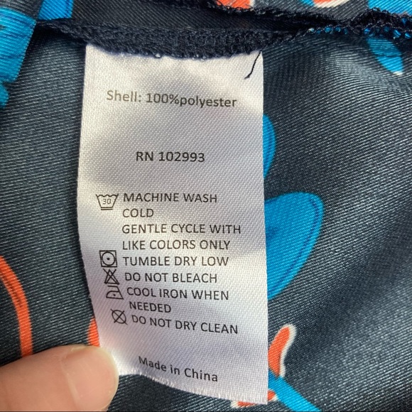 Thakoon Collection floral dress black daisy printed mini dress - Sz 4 - Picture 14 of 16